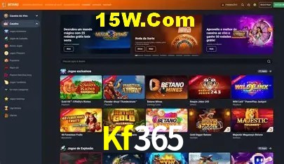 Biblioteca de slots populares na Kf365